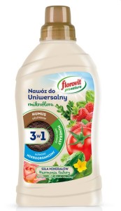 Florovit Mikroflora 3w1 płynny nawóz uniwersalny 1 l