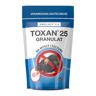 Toxan trutka na myszy i szczury granulat 150 g 