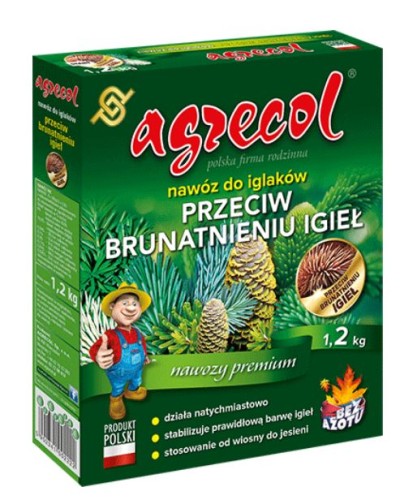 AGRECOL Nawóz do iglaków przeciw brunatnieniu 1,2kg