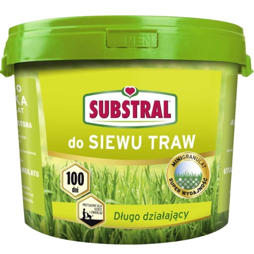 SUBSTRAL Nawóz 100 dni do siewu traw 5 kg