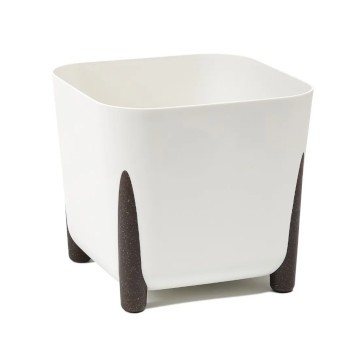 LAMELA  Donica kwadratowa FRIDA 260x260 ECO – biały