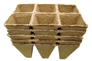 Doniczki torfowe zespolone 6x6cm (6oczek)