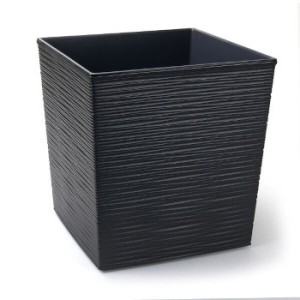 LAMELA Doniczka Juka 400x400 dłuto grafit metalik