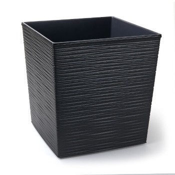 LAMELA Doniczka Juka 400x400 dłuto grafit metalik