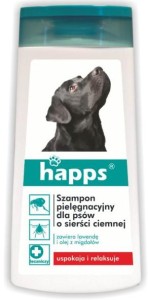 HAPPS Szampon pielęgnacyjny dla psów o sierści ciemnej 200ml