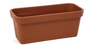 LAMELA Skrzynka balkonowa Lobelia 400 ceglasta