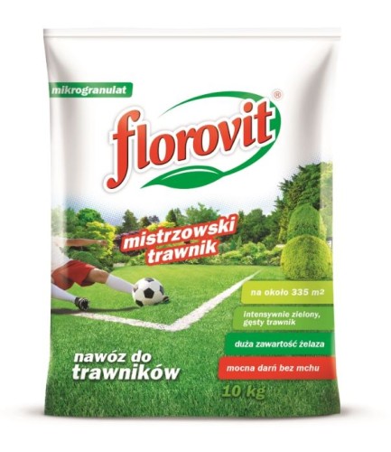 FLOROVIT NAWÓZ DO TRAWNIKÓW Z MCHEM 10 KG