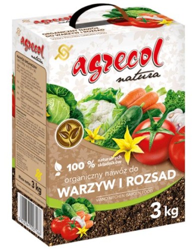 AGRECOL Organiczny nawóz do warzyw i rozsad 1kg