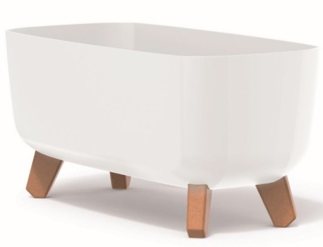 Prosperplast Doniczka Gracia Case biały DGCL600-S449