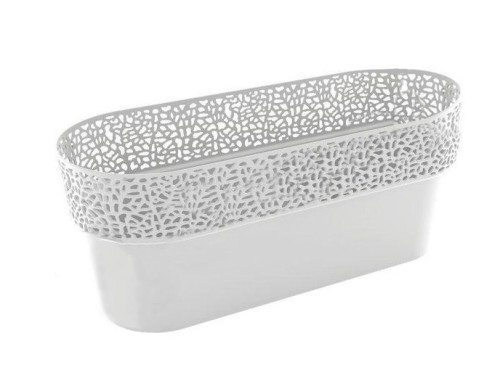 LAMELA Osłonka ROSA owalna 380 jasny szary