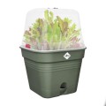  ELHO GROWPOT SQUARE 15CM ZIELONA ALL-IN-1