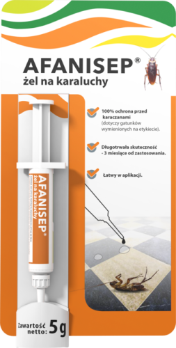 Afanisep żel na karaluchy 5 g