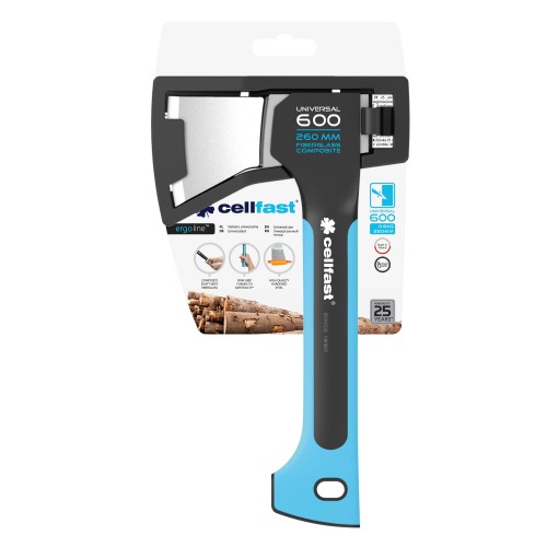 CELLFAST Siekiera uniwersalna ERGO U600 toporek (41-001)
