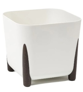 LAMELA Donica kwadratowa FRIDA 290x290 ECO wood – biały