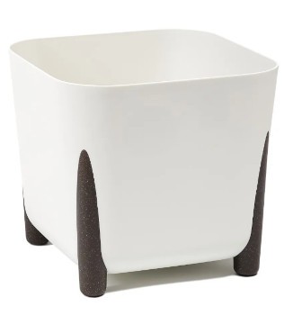 LAMELA Donica kwadratowa FRIDA 290x290 ECO wood – biały