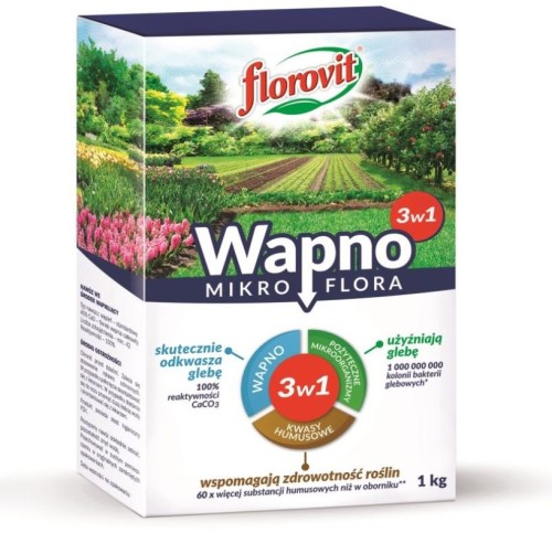 Florovit Wapno Mikroflora 3w1 1kg