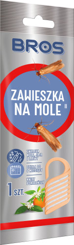 BROS Zawieszka na mole kwiat pomarańczy 