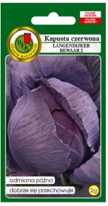 PNOS Kapusta głowiasta czerwona Langedijker Bewaar 2 2g