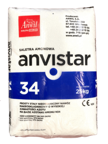 Anwil Saletra amonowa Anvistar 34 25 kg 