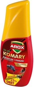 AROX Żel na komary, kleszcze i meszki deet medium 50 ml