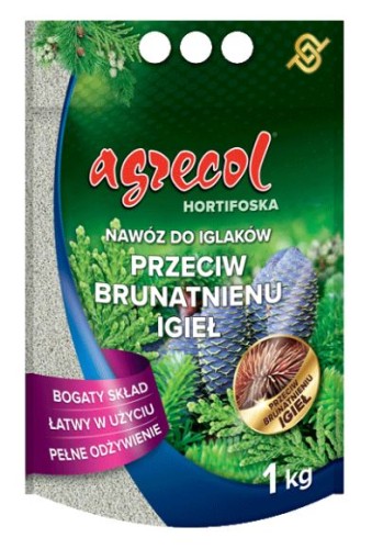 AGRECOL Hortifoska przeciw brązowieniu igieł 1kg