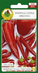 PNOS Mieszanka odmian Papryka ostra 0,6g 