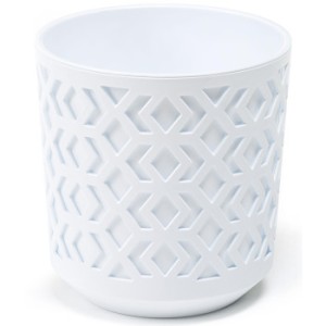 LAMELA Doniczka AZTEK 250 - k/biały + w/biały