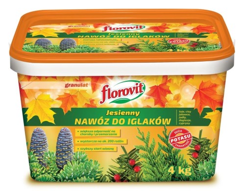 Florovit nawóz  jesienny do iglaków granulowany  3 kg