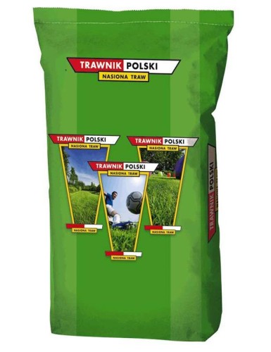 TRAWNIK POLSKI Trawa Gazon 5 KG - mieszanka na trawnik ozdobny