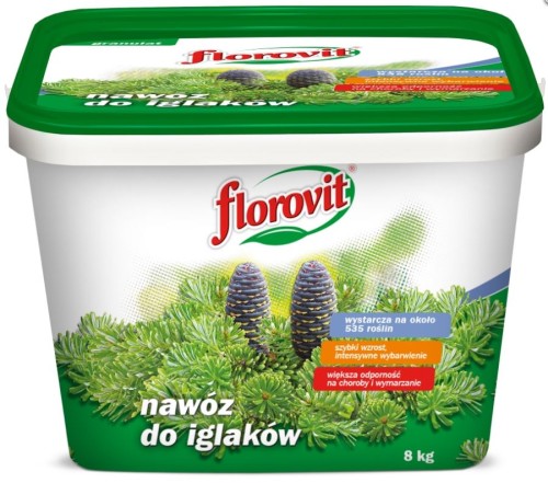 Florovit nawóz do iglaków wiadro 8 kg
