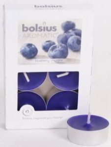 BOLSIUS Podgrzewacz zapachowy 6 szt. borówka