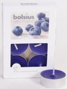 BOLSIUS Podgrzewacz zapachowy 6 szt. borówka