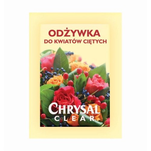 CHRYSAL ODŻYWKA DO KWIATÓW CIĘTYCH 15 SZTUK
