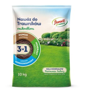 Florovit Mikroflora 3w1 nawóz do trawników 10 kg