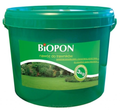 BIOPON Nawóz do trawnika granulat 3kg