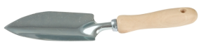 Łopatka z drewnianym uchwytem ocynk. GR0171