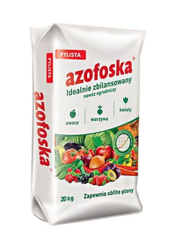 Azofoska sypka nawóz do ogrodu 20kg