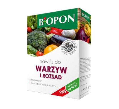 BIOPON Nawóz do  warzyw granulat 1kg