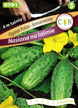 CN Ogórek Polan - nasiona na taśmie 4 m