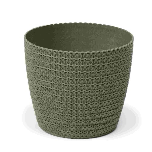 LAMELA Osłonka Magnolia jersey ECO 160 zielony leśny