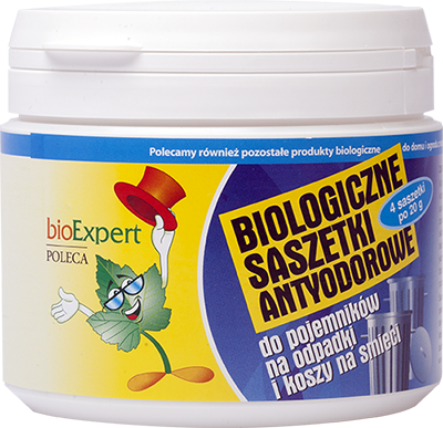 Saszetki antyodorowe do koszy