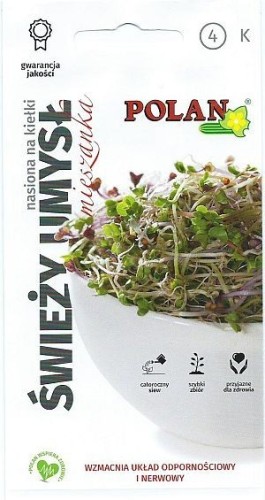 POLAN Kiełki - Mieszanka Świeży Umysł (Brokuł + Kap. Czerwona + Kap.Biała) 20g