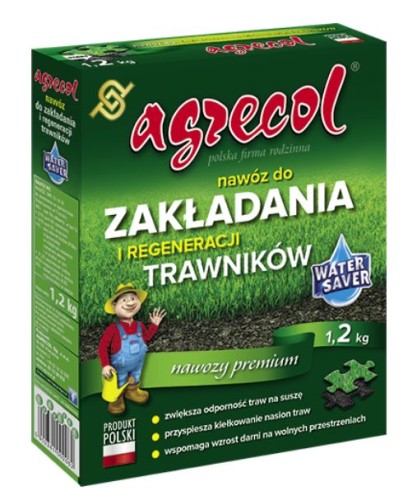 AGRECOL Nawóz do zakładania i regeneracji trawników 1,2kg