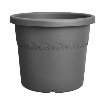 ELHO Algarve okrągła doniczka 58 cm antracyt 
