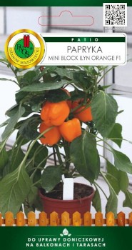 PNOS Papryka Mini Block Ilyn Orange F1 15 nasion