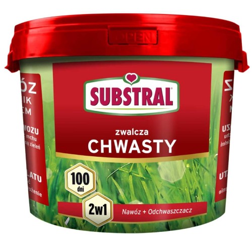SUBSTRAL 100 DNI 2w1 NAWÓZ + ODCHWASZCZACZ 5 kg