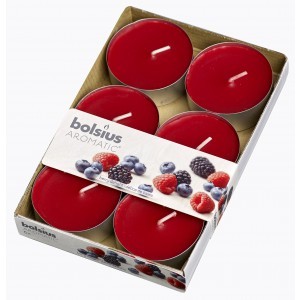 BOLSIUS Podgrzewacz zapachowy 6 szt. owoce leśne