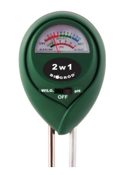 BIOWIN Tester podłoża 2 w 1 - pH, wilgotność /071505