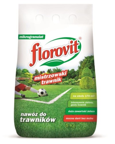 FLOROVIT NAWÓZ DO TRAWNIKÓW Z MCHEM 5 KG