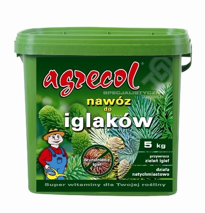 AGRECOL Nawóz do iglaków przeciw brunatnieniu 5kg